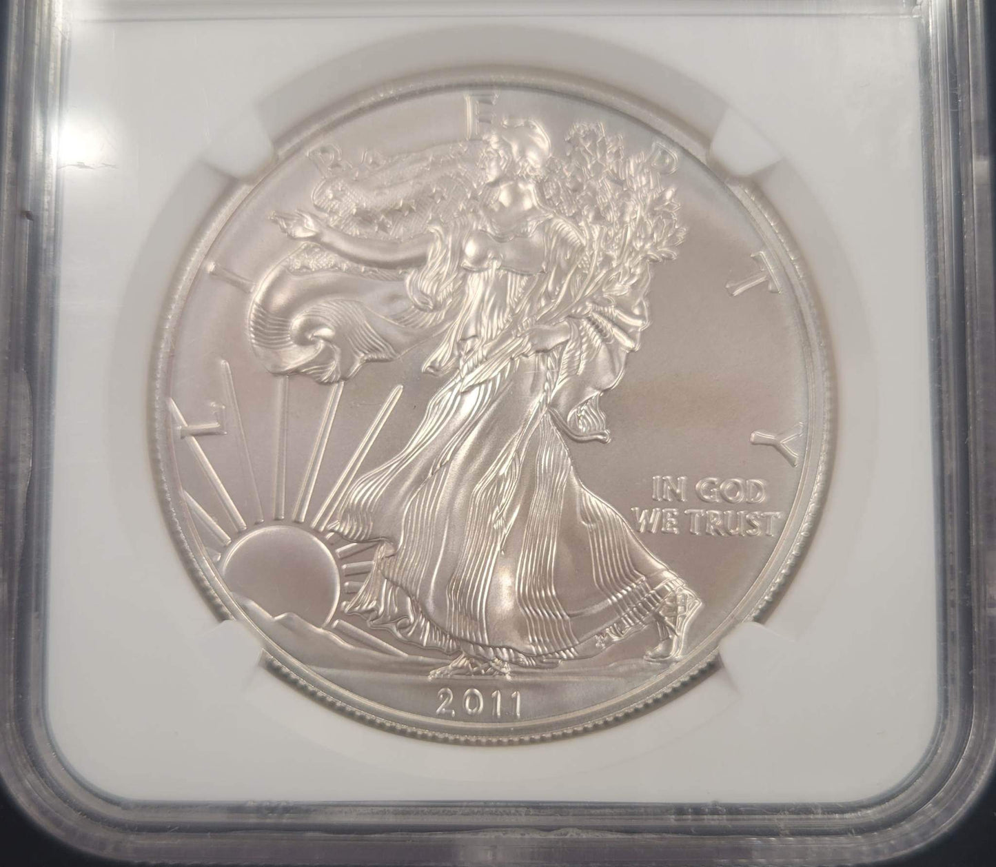 2011-W American Silver Dollar Standing Liberty NGC certified MS69 $1