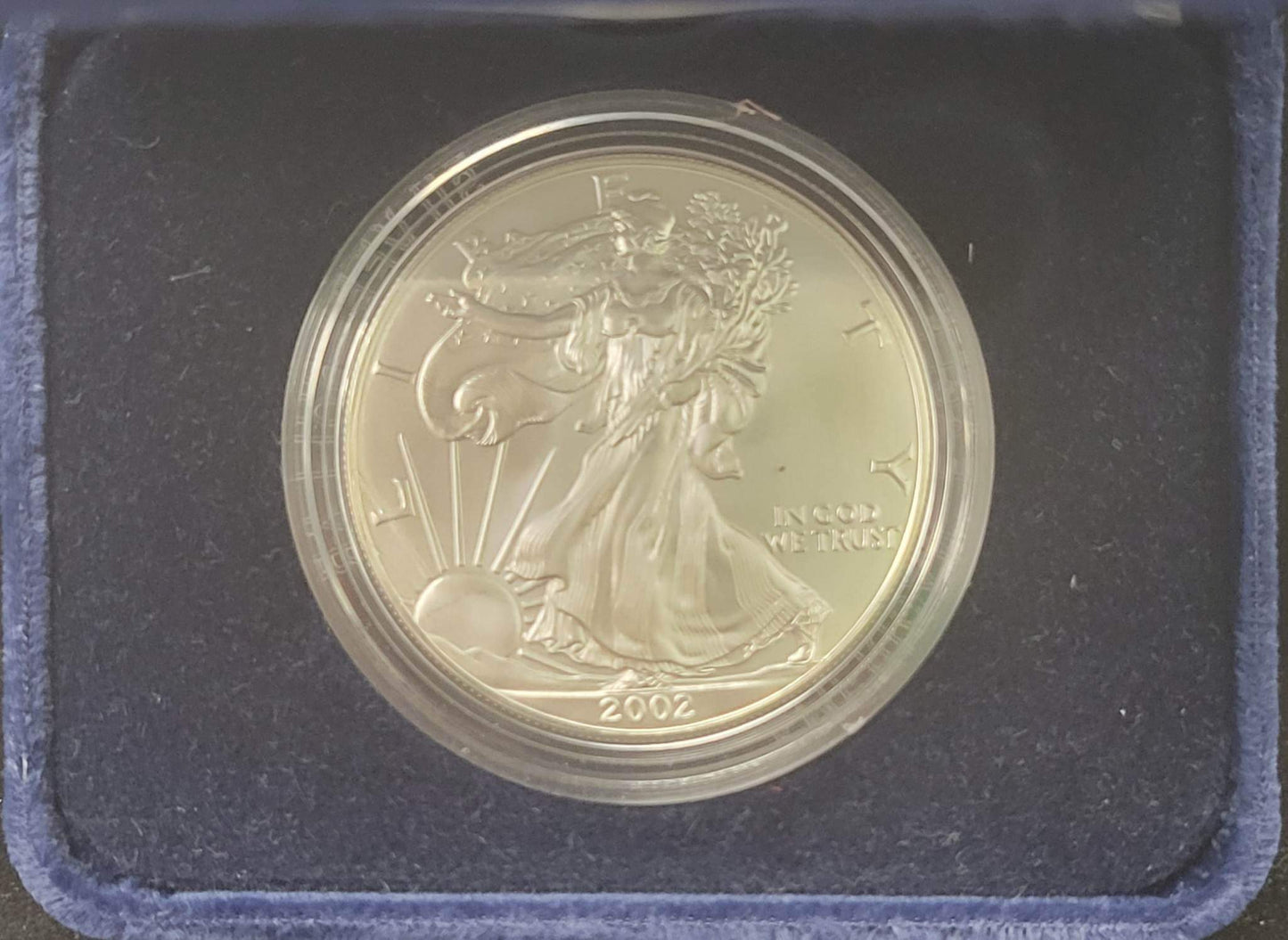 2002 American Eagle One Ounce Silver Proof Coin