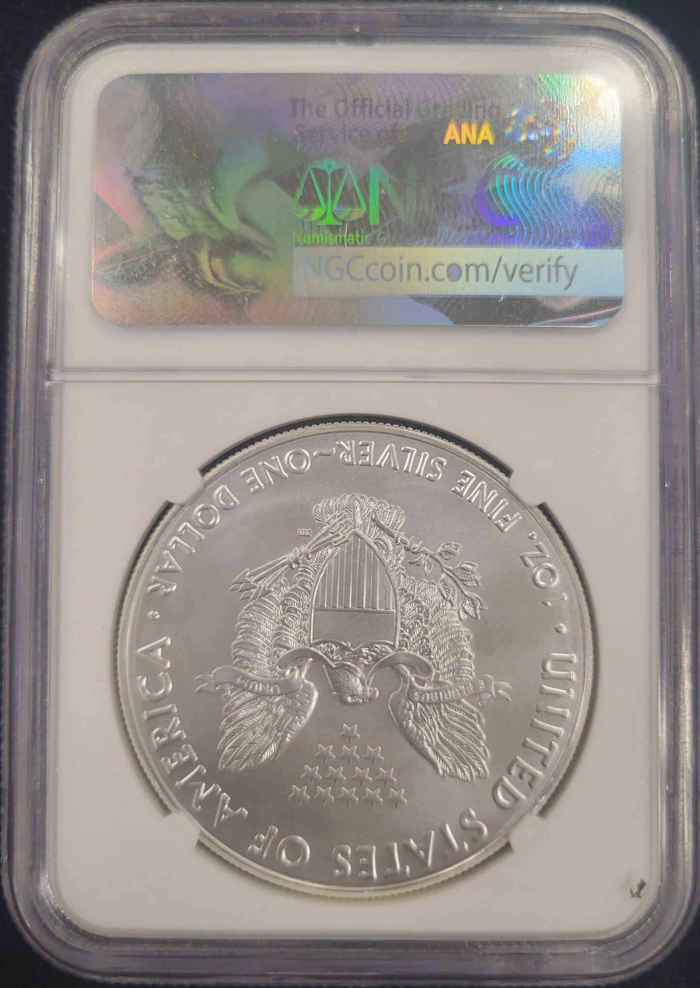 2017 American Silver Eagle Standing Liberty NGC certified MS70 $1