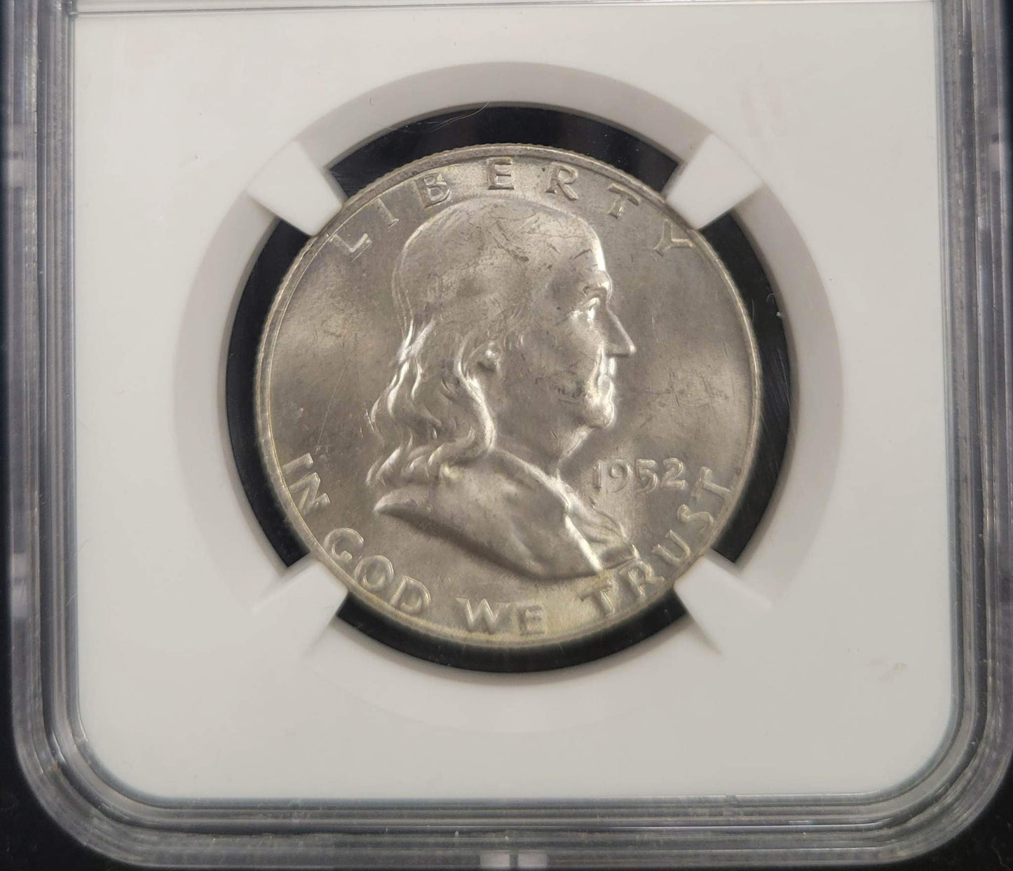 1952-D Franklin Silver Half Dollar NGC MS63 .50c