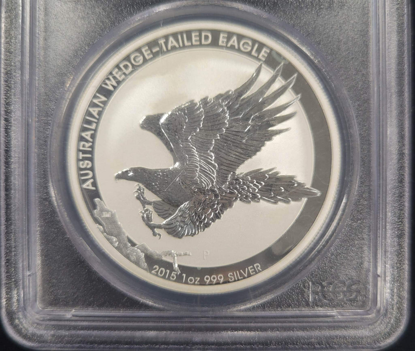 2015 Australian 1 Dollar 1oz 999 Silver Bullion PCGS Gem BU