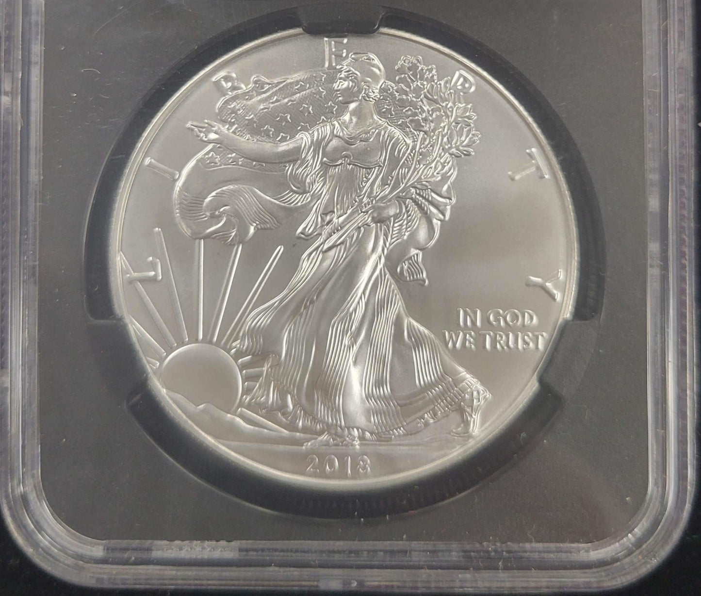 2018 Silver Eagle Standing Liberty NGC MS70 $1