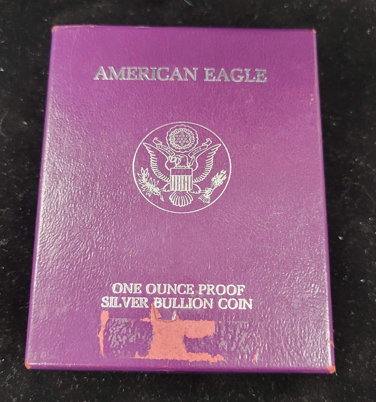 1987-S Silver American Eagle One Dollar Coin