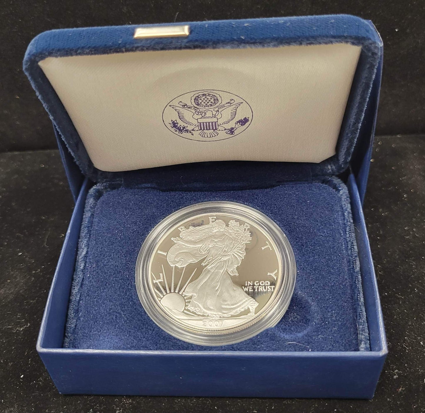 2007-W American Eagle One Ounce Silver Proof Coin