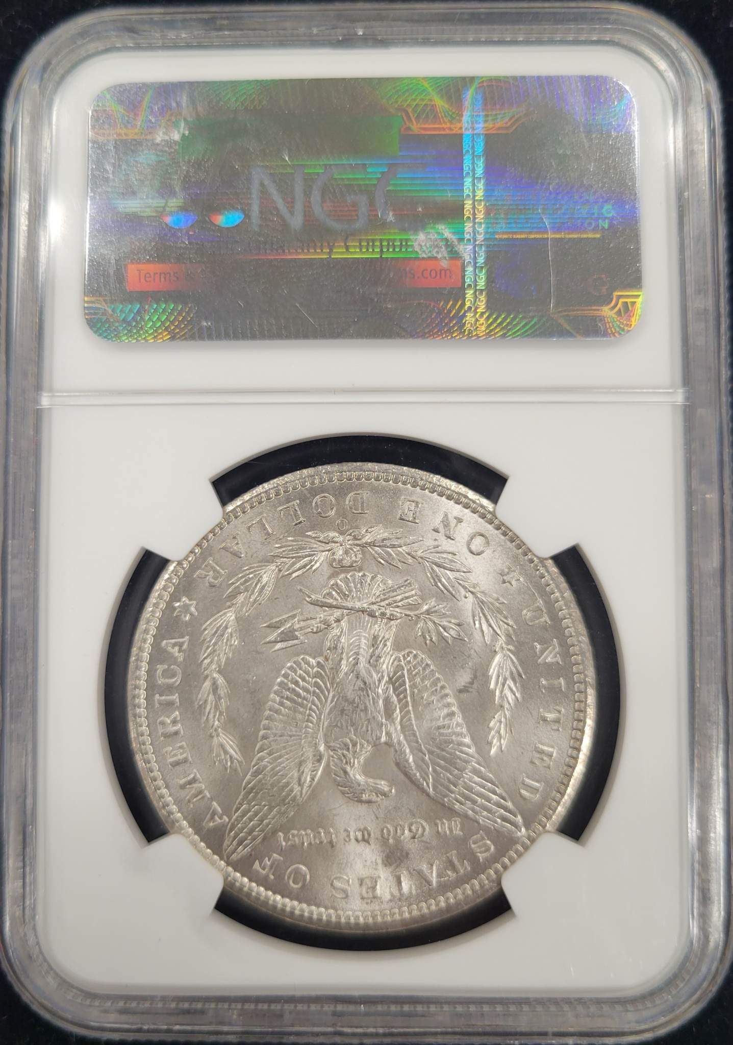 1898-O Morgan Silver Dollar NGC certified MS63 $1