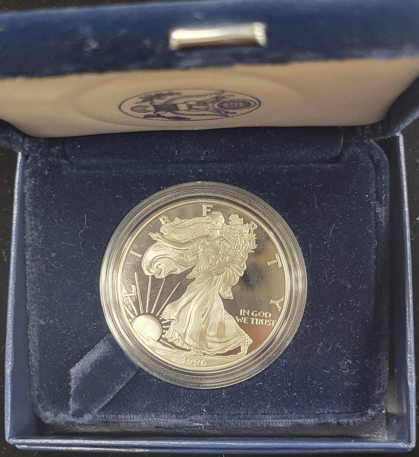1996-P American Eagle One Ounce Proof Standing Liberty Coin