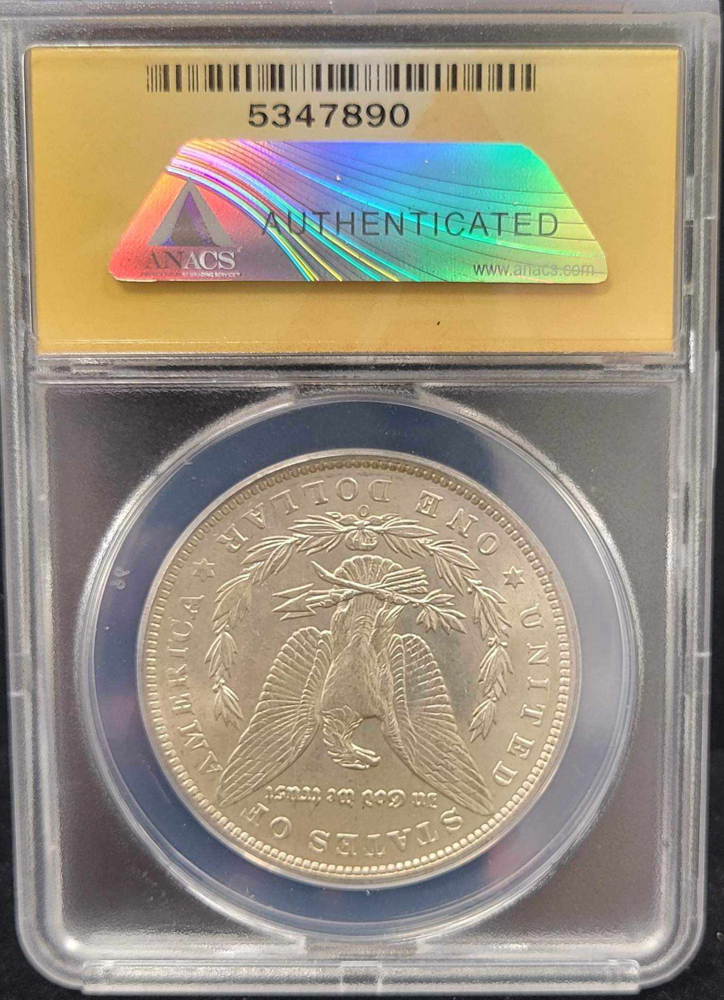 1900-O Morgan Silver Dollar ANACS MS64 certified $1