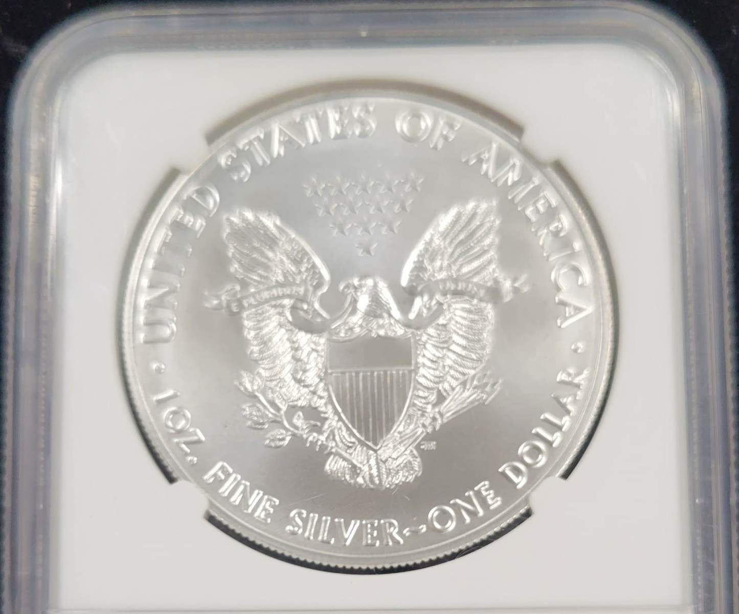 2020-(W) Standing Liberty Silver Eagle NGC MS70 $1