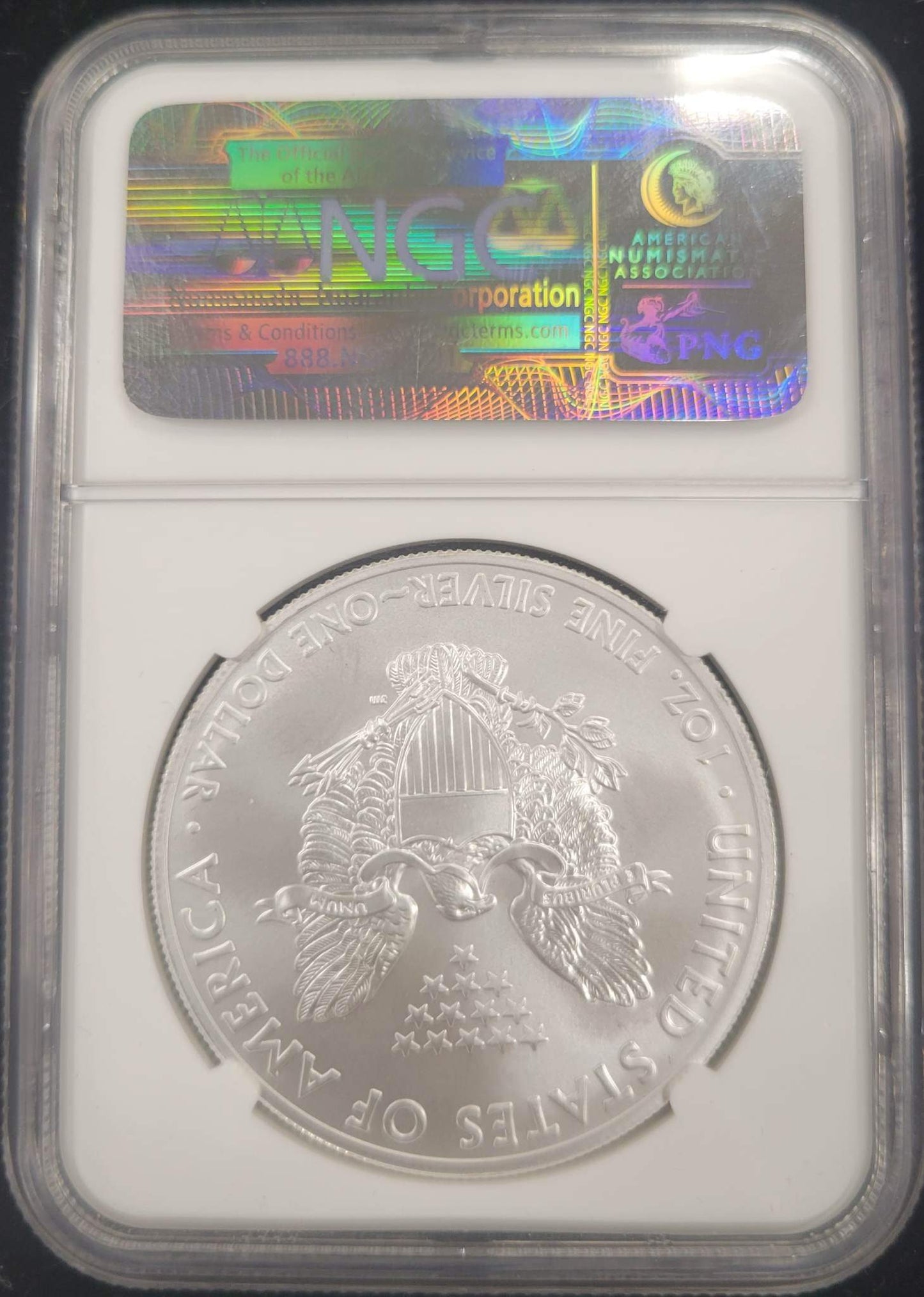 2012 American Eagle Standing Liberty NGC MS69 $1
