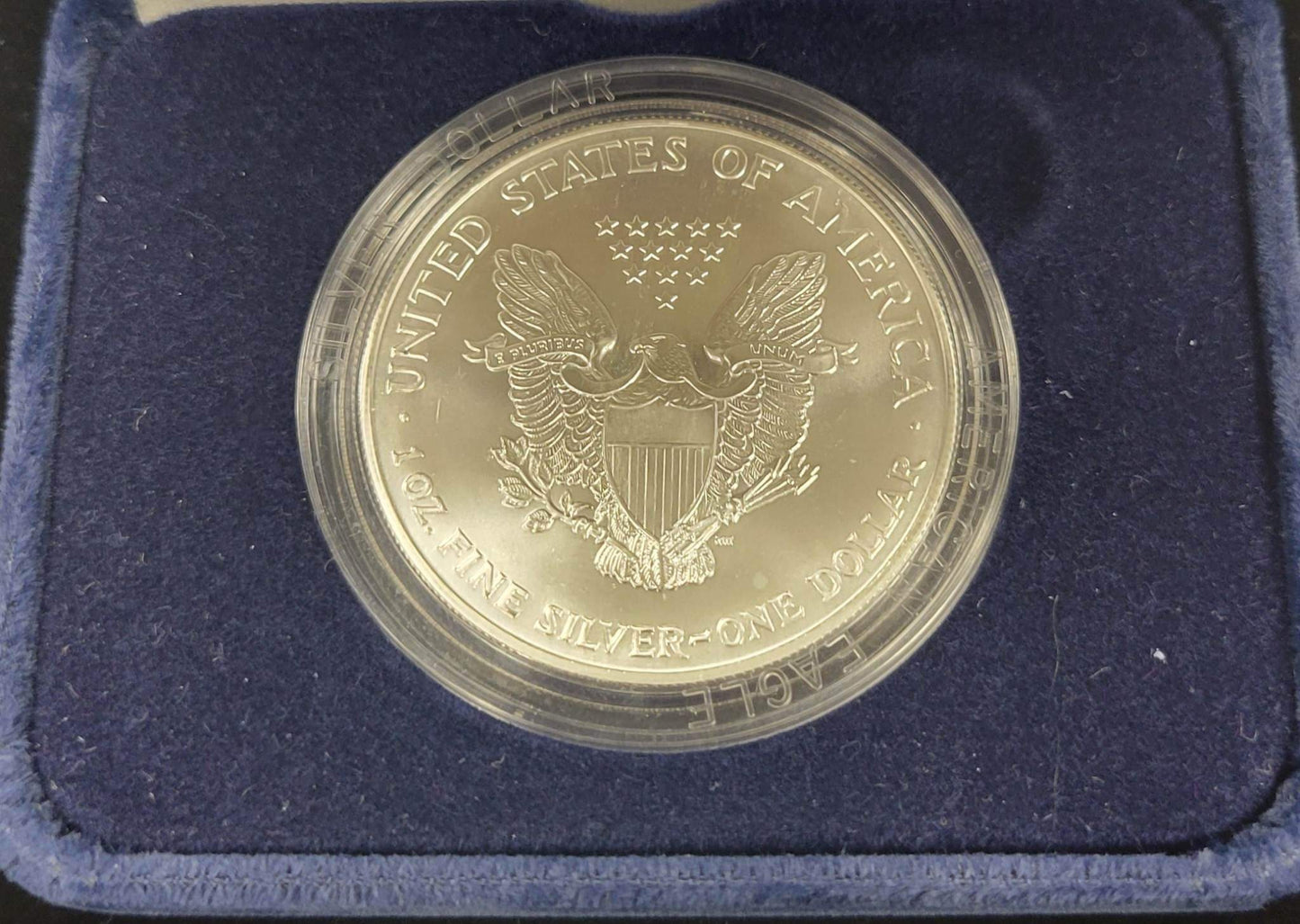 1999 American Eagle One Ounce Silver Proof Standing Liberty Coin