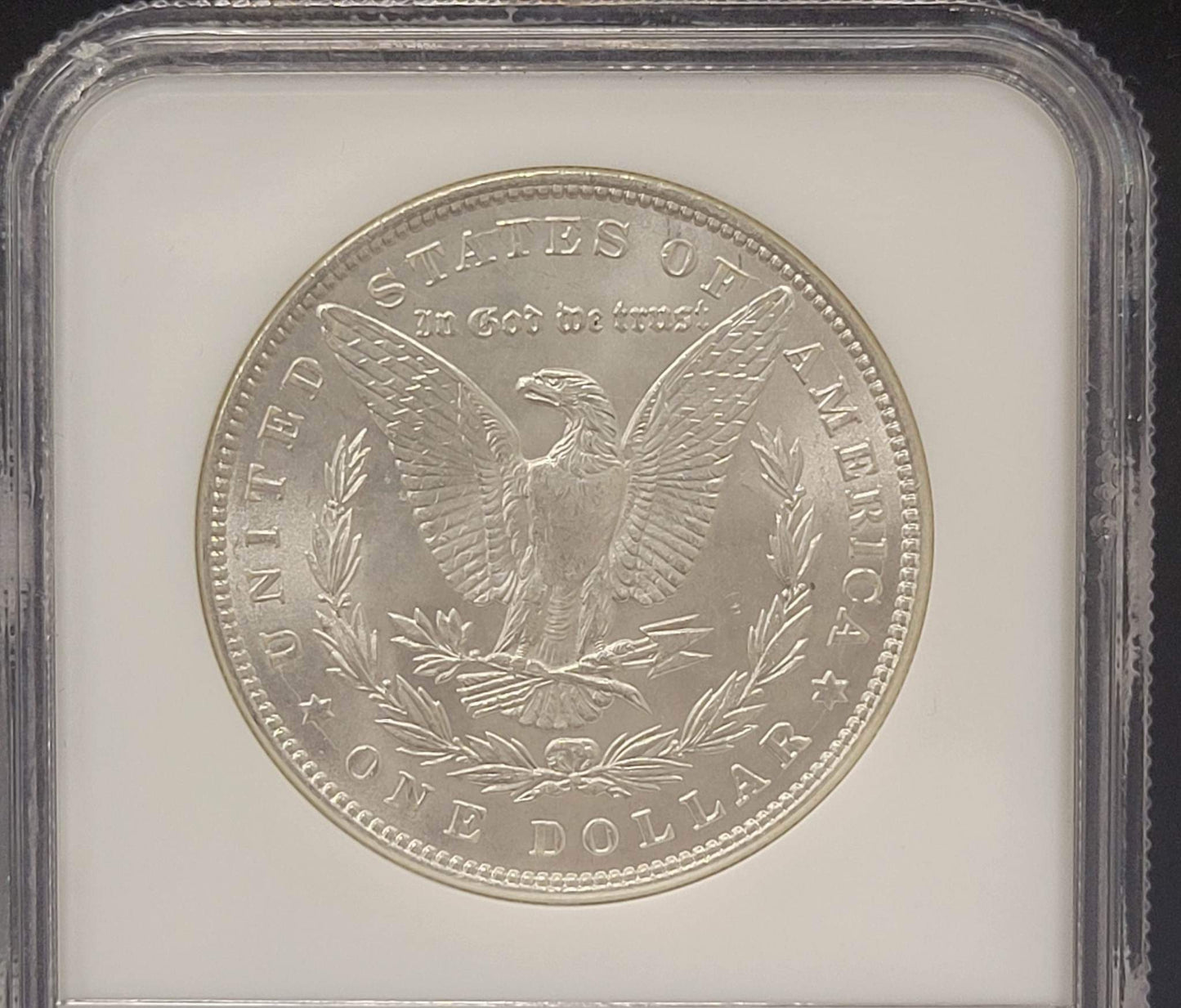 1887 Morgan Silver Dollar NGC MS64 certified $1
