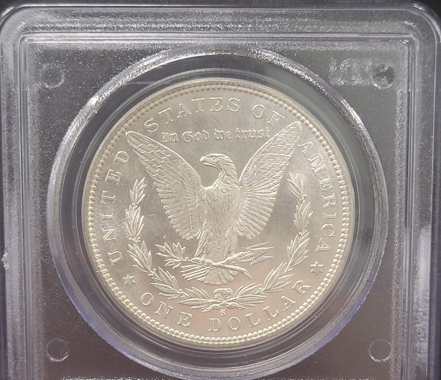 1882-S Morgan Silver Dollar PCGS MS64 certified $1