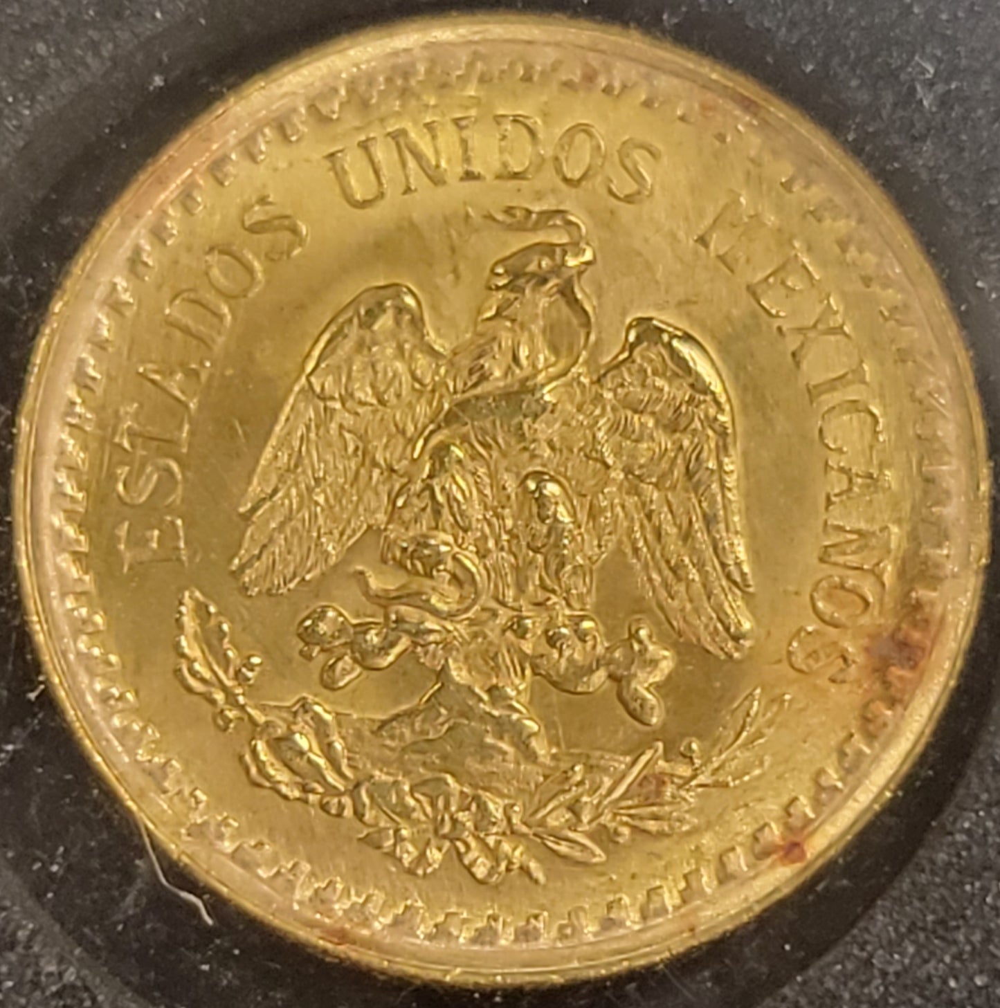1945 2 1/2 Pesos Gold Proof Coin