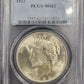 1922 Peace Dollar $1 PCGS certified MS62