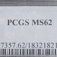 1922 Peace Dollar $1 PCGS certified MS62