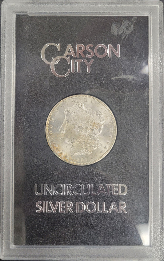 1884 Morgan Silver Dollar $1 Carson City Uncirculated