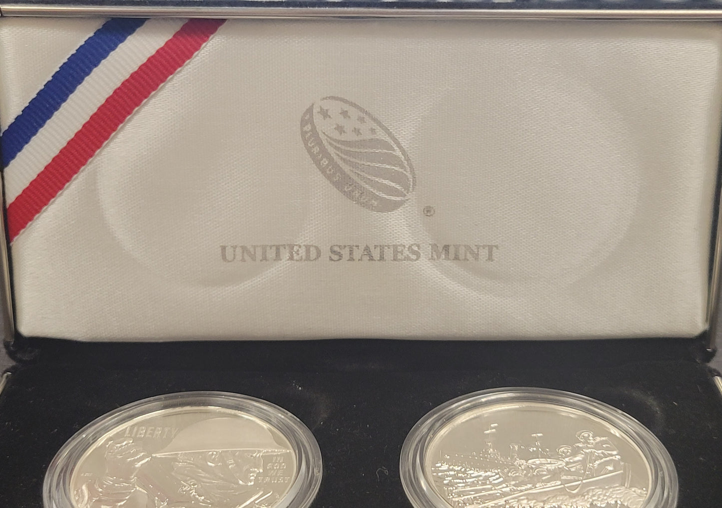 2018 World War I Centennial Silver Dollar and Coast Guard Medal Set