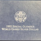1995-P Special Olympics World Games Silver Dollar