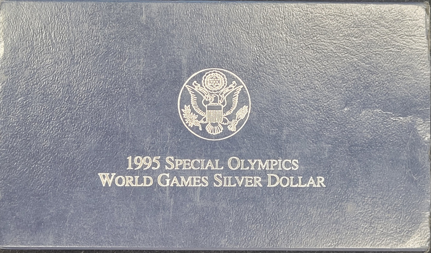 1995-P Special Olympics World Games Silver Dollar
