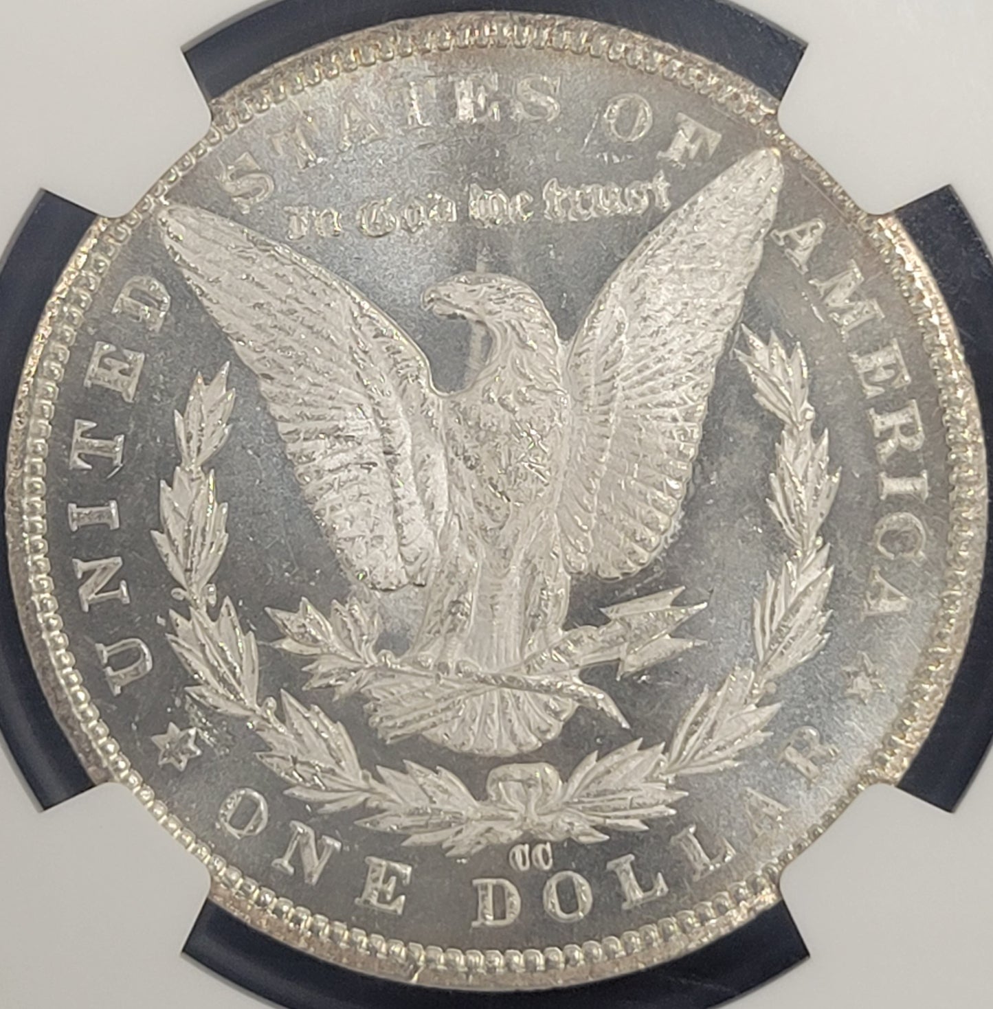 1885-CC Morgan Silver Dollar NGC Certified MS63 PL