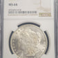 1882-CC Morgan Silver Dollar NGC certified MS64