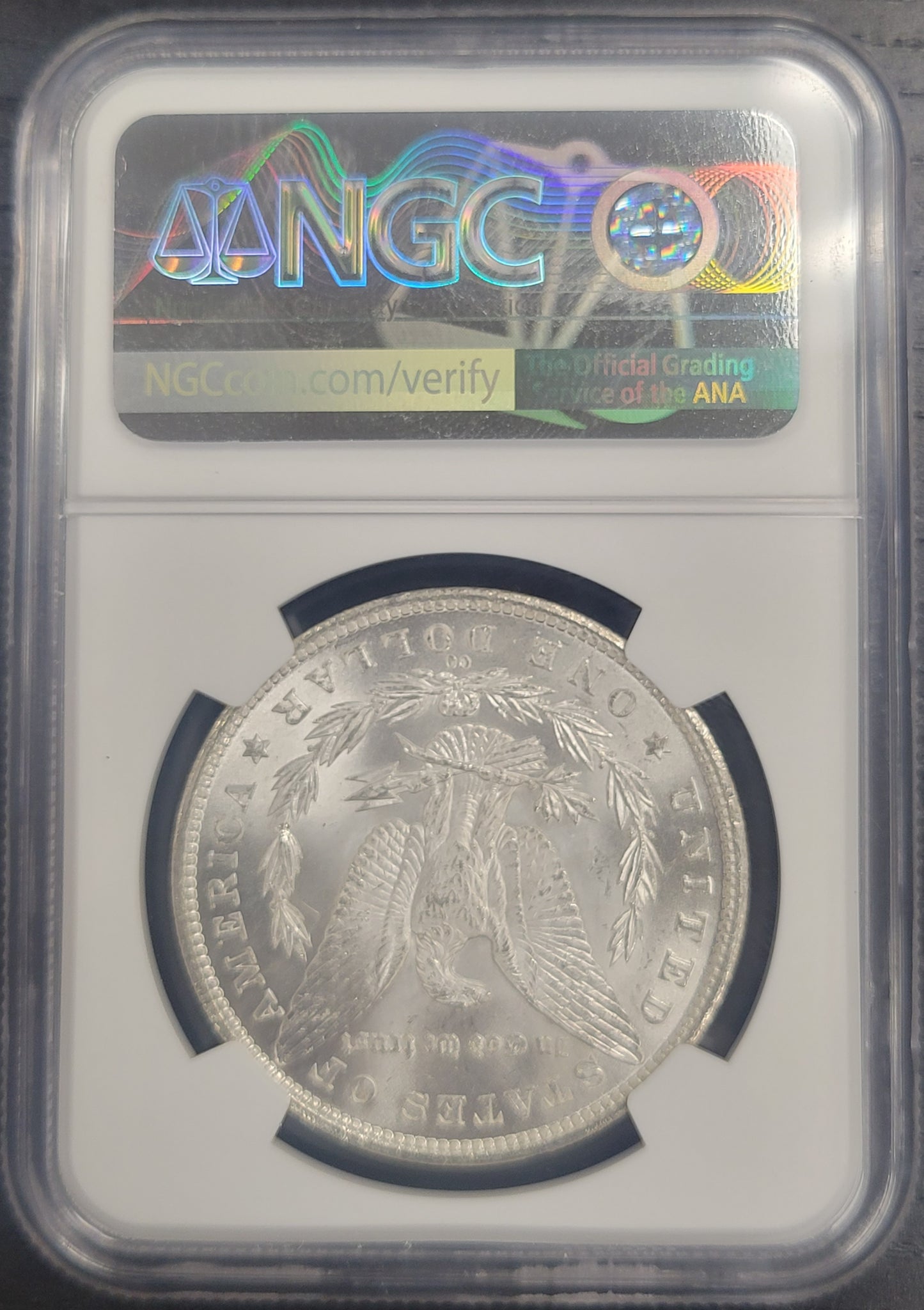 1882-CC Morgan Silver Dollar NGC certified MS64
