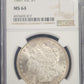 1881-CC Morgan Silver Dollar NGC certified MS64