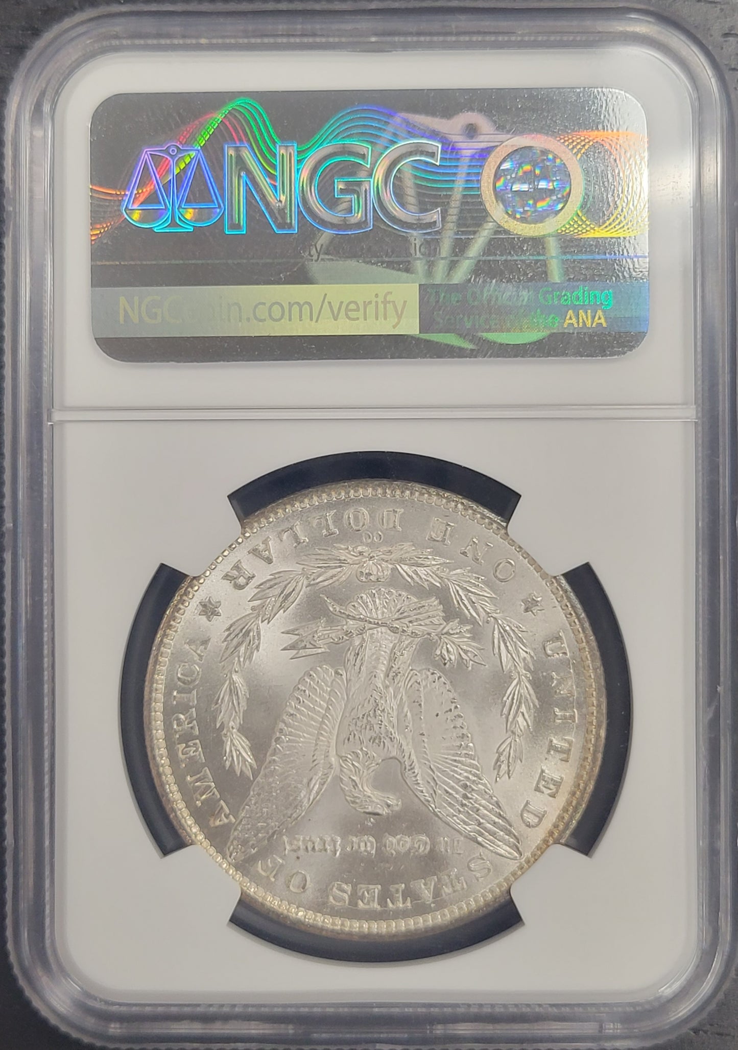 1881-CC Morgan Silver Dollar NGC certified MS64