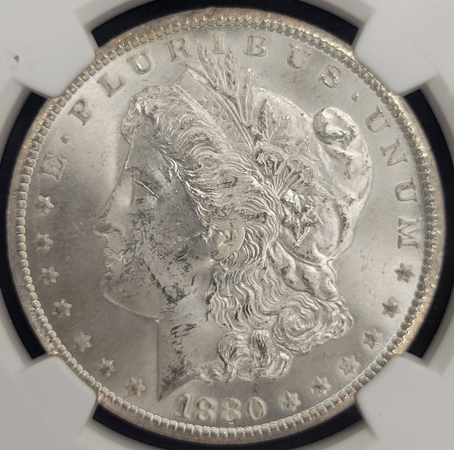 1880-CC Morgan Silver Dollar NGC certified MS63