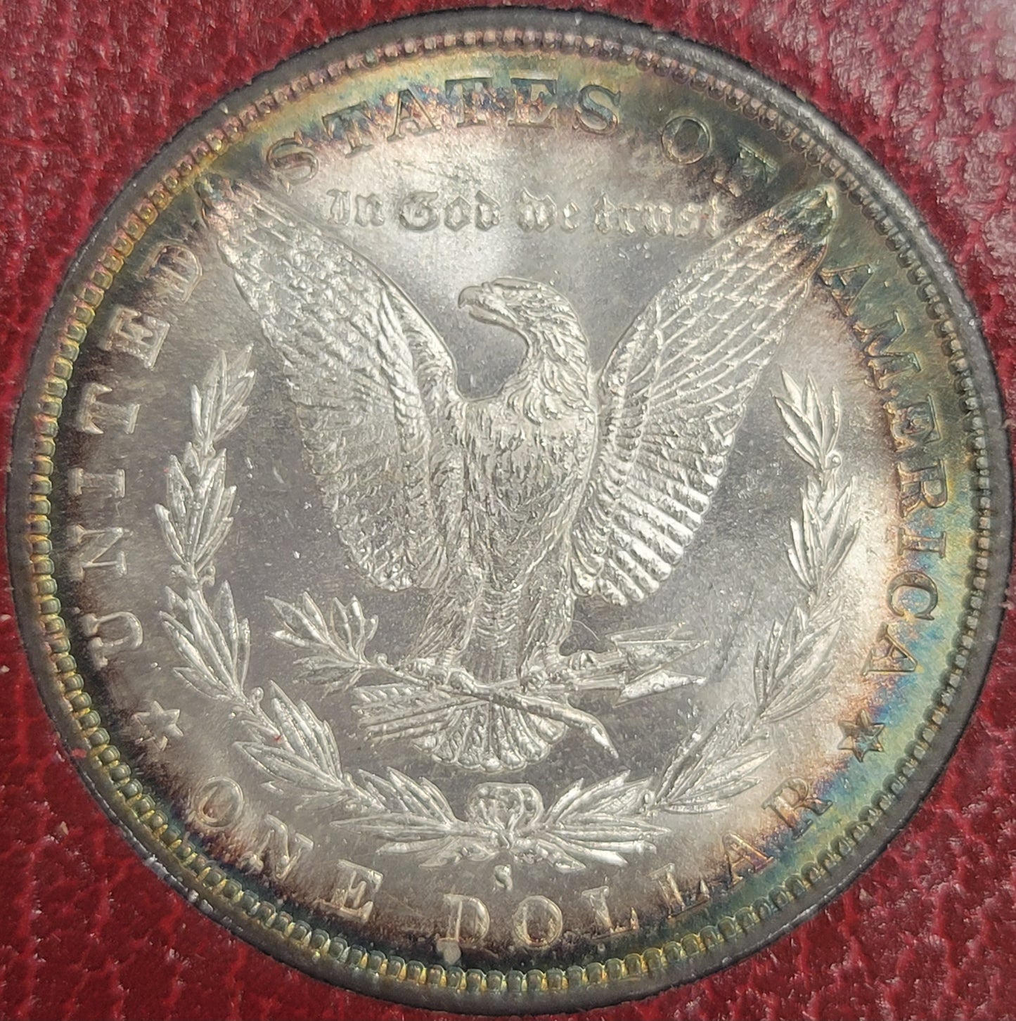 1882-S Morgan Silver Dollar Redfield Hoard NGC certified MS63