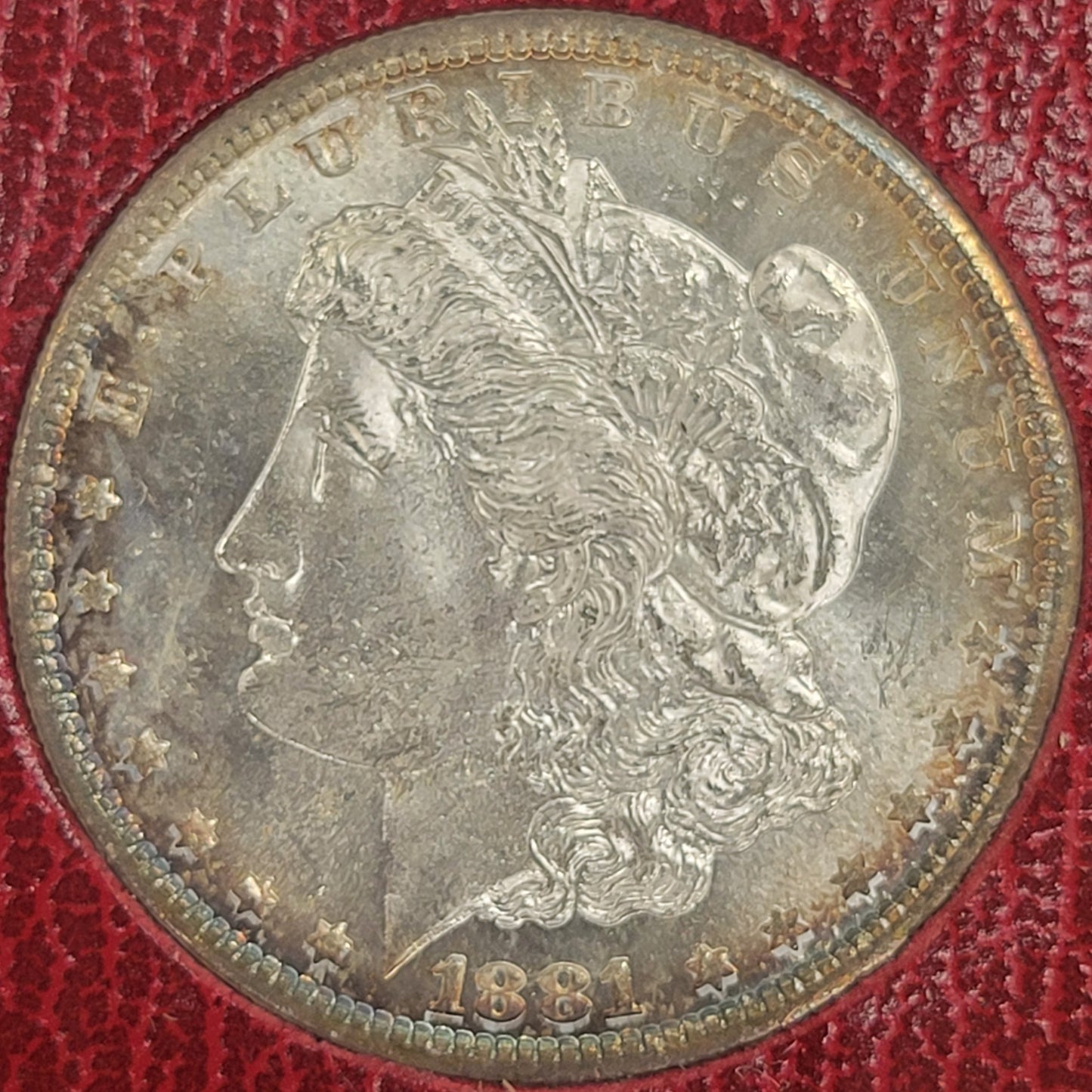 1881-S Morgan Silver Dollar Redfield Hoard NGC certified MS64