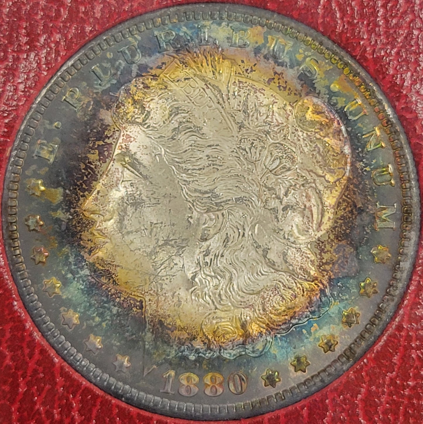 1880-S Morgan Silver Dollar Redfield Hoard NGC certified MS64