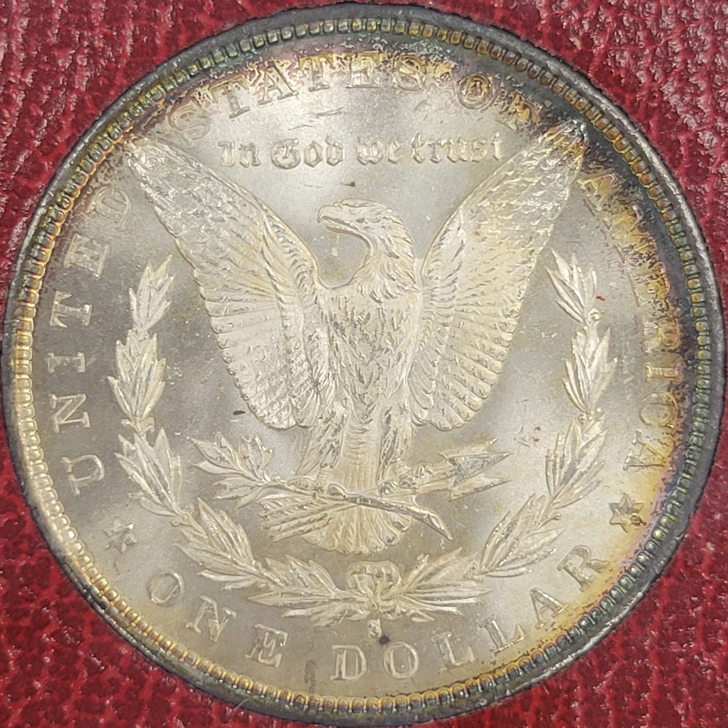 1880-S Morgan Silver Dollar Redfield Hoard NGC certified MS64