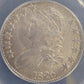 1825 Capped Lady Liberty 50c ANACS certified AU50