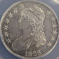 1828 Capped Lady Liberty 50c ANACS certified AU58