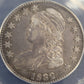 1832 Capped Lady Liberty 50c ANACS certified EF40