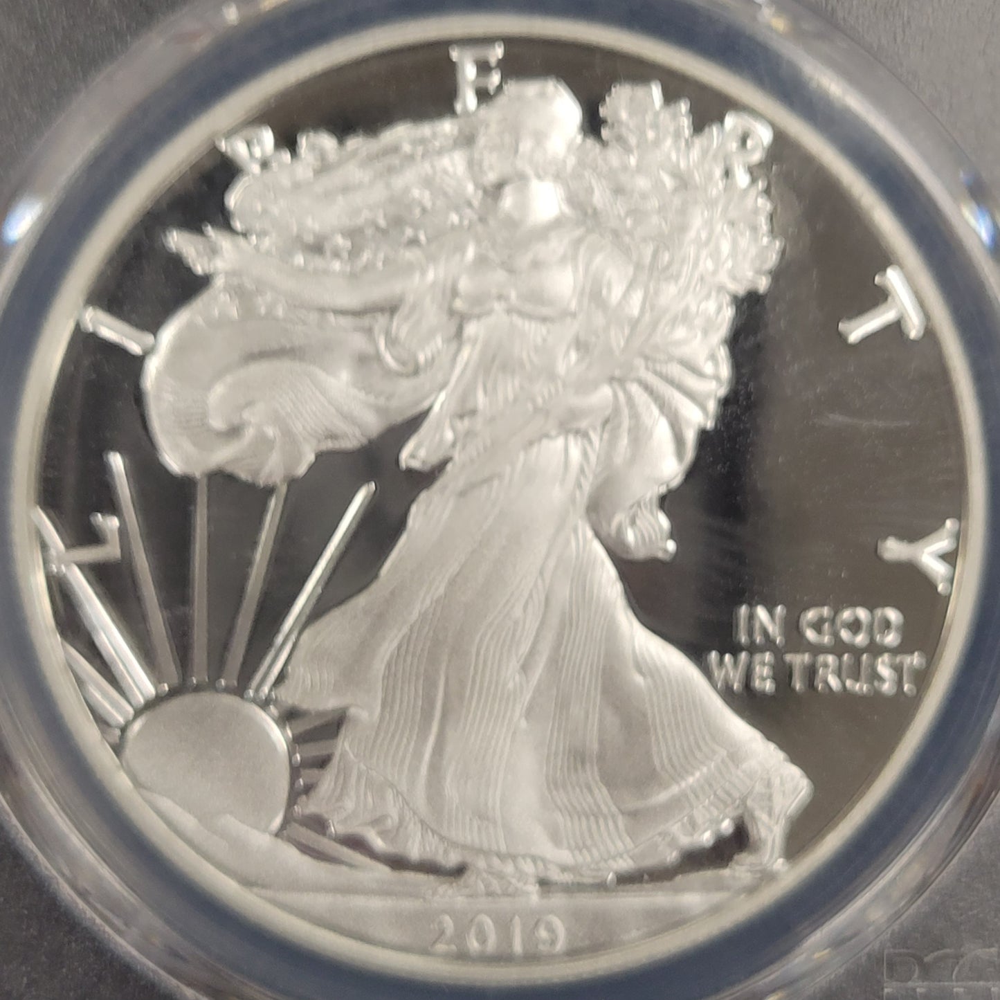 2019-S American Silver Eagle $1 PCGS certified PR69DCAM