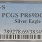 2019-S American Silver Eagle $1 PCGS certified PR69DCAM