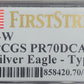2021-W American Silver Eagle First Strike Type 1 $1 PCGS certified PR70DCAM