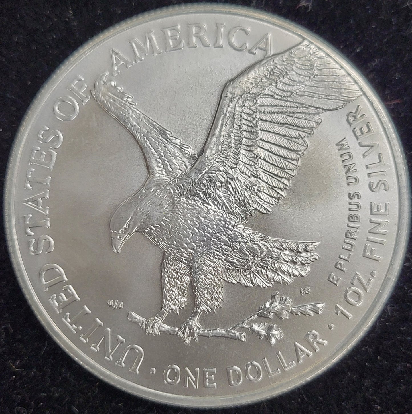 2022-W 1oz. American Silver Eagle W/ Display box and dust sleeve