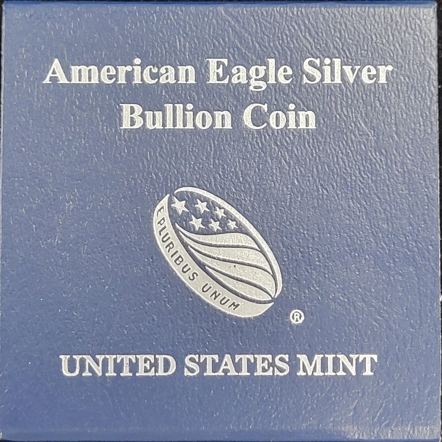 2022-W 1oz. American Silver Eagle W/ Display box and dust sleeve