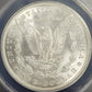 1882 Morgan Silver Dollar $1 ANACS certified Brilliant Uncirculated Legends of the Comstock Lode