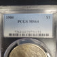 1900 Morgan Silver Dollar PCGS MS64