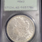 1881 Morgan Silver Dollar PCGS MS62