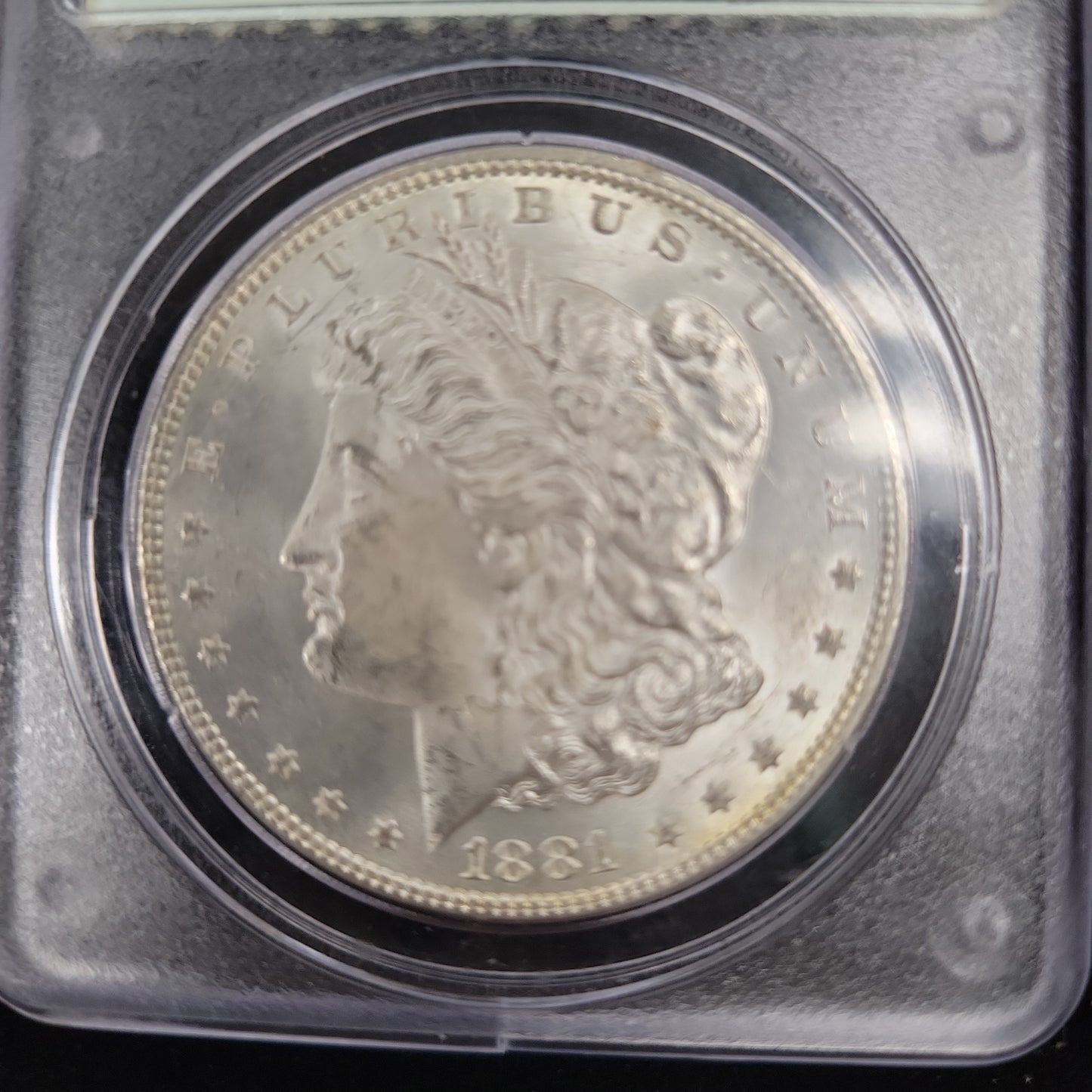 1881 Morgan Silver Dollar PCGS MS62