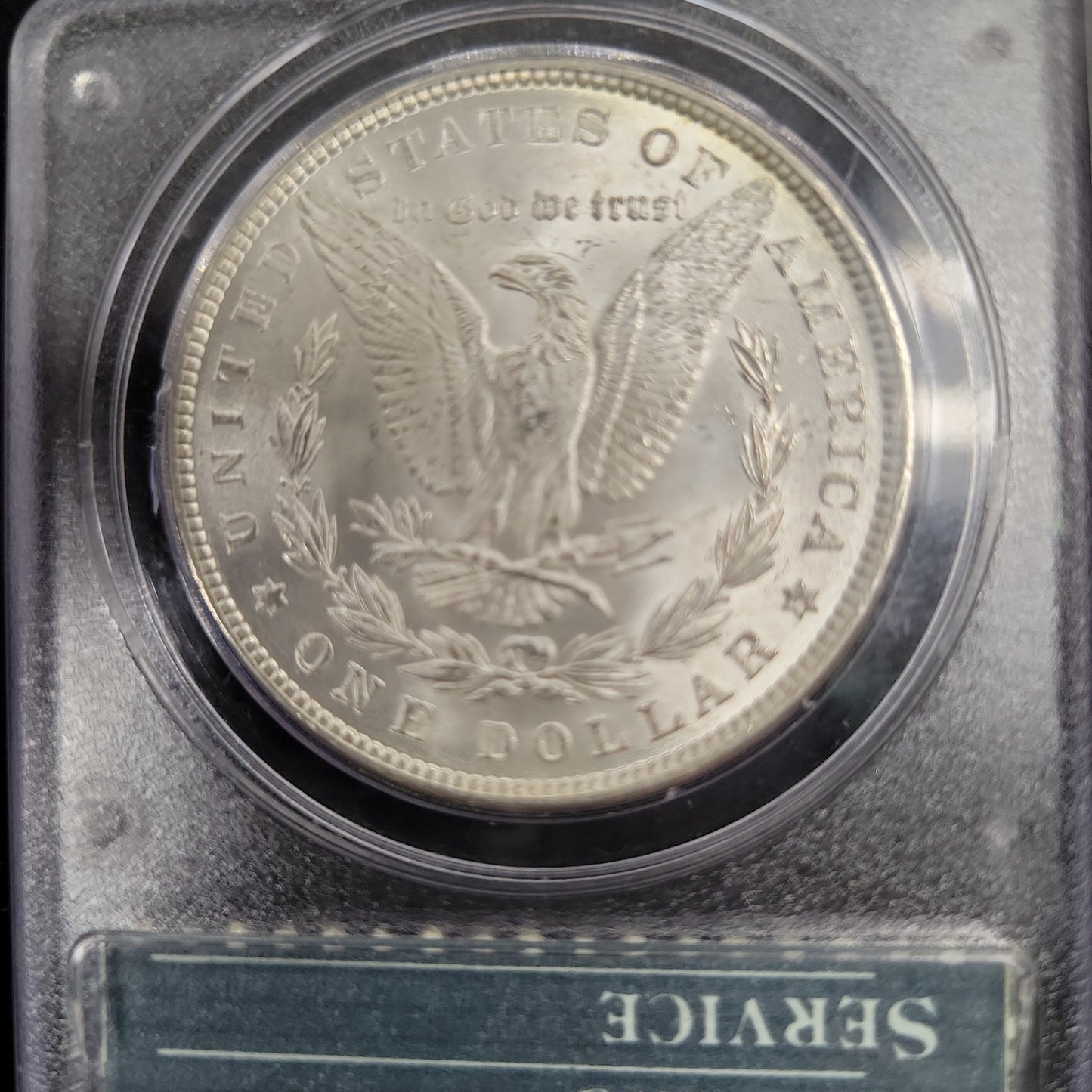 1881 Morgan Silver Dollar PCGS MS62