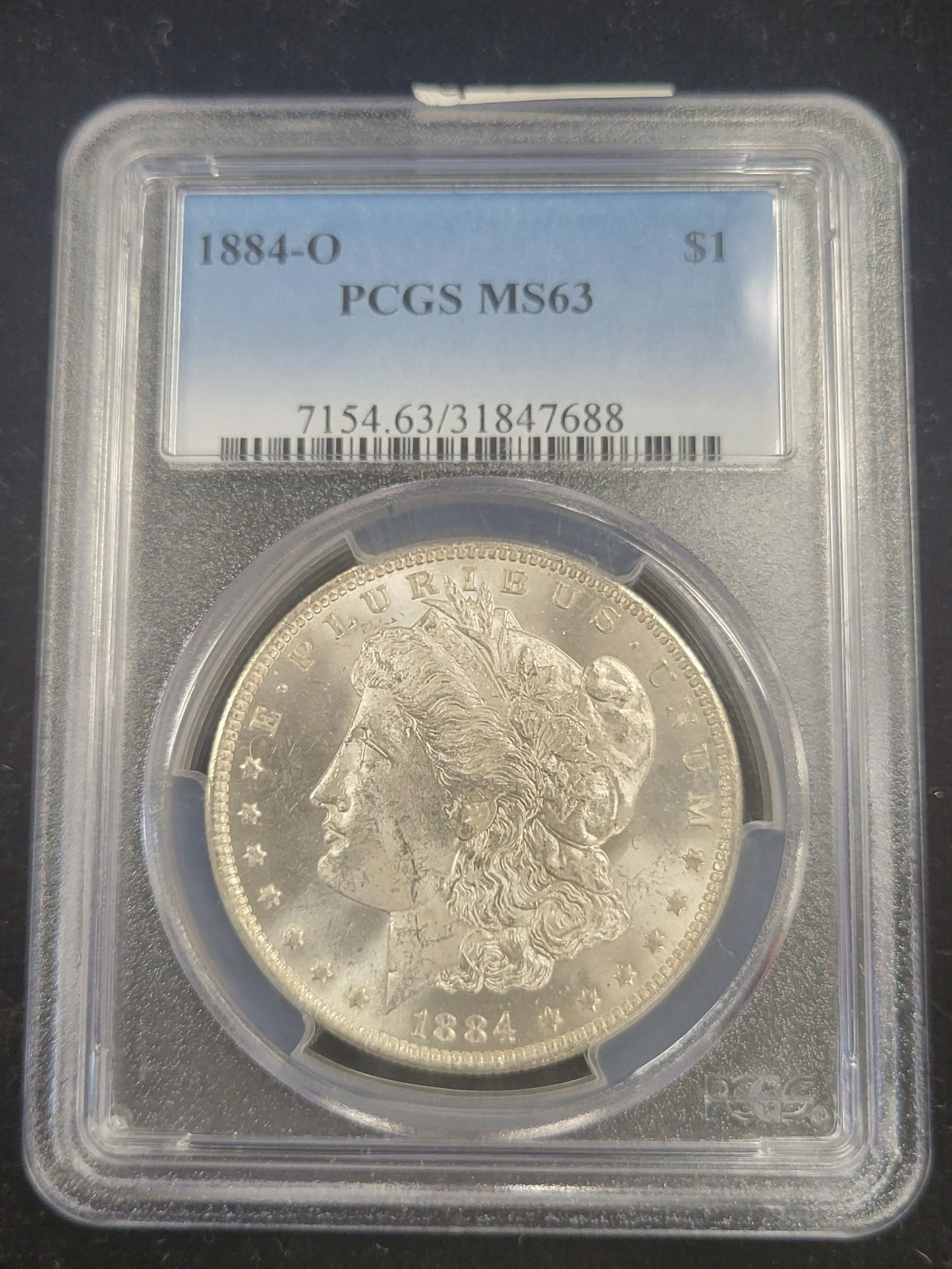 1884-O Morgan Silver Dollar PCGS MS63