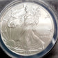 3pc Silver Eagle set, 2017, 1oz Standing liberty, (W)-(S)-(P), ANACS-MS70