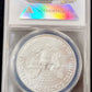 3pc Silver Eagle set, 2017, 1oz Standing liberty, (W)-(S)-(P), ANACS-MS70