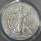 3pc Silver Eagle set, 2017, 1oz Standing liberty, (W)-(S)-(P), ANACS-MS70